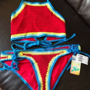 NWT Crochet Swim suit